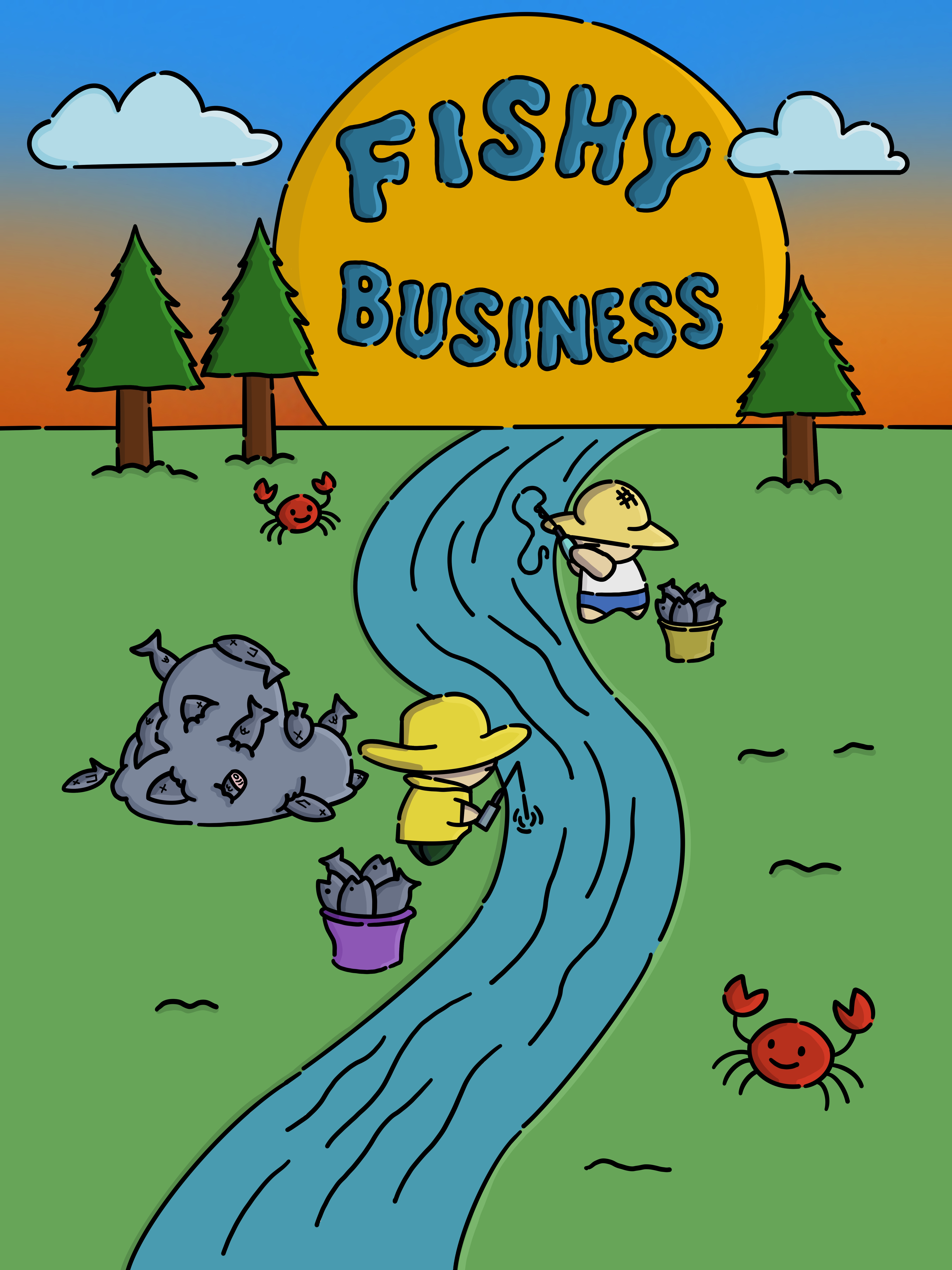 Fishy Business Poster