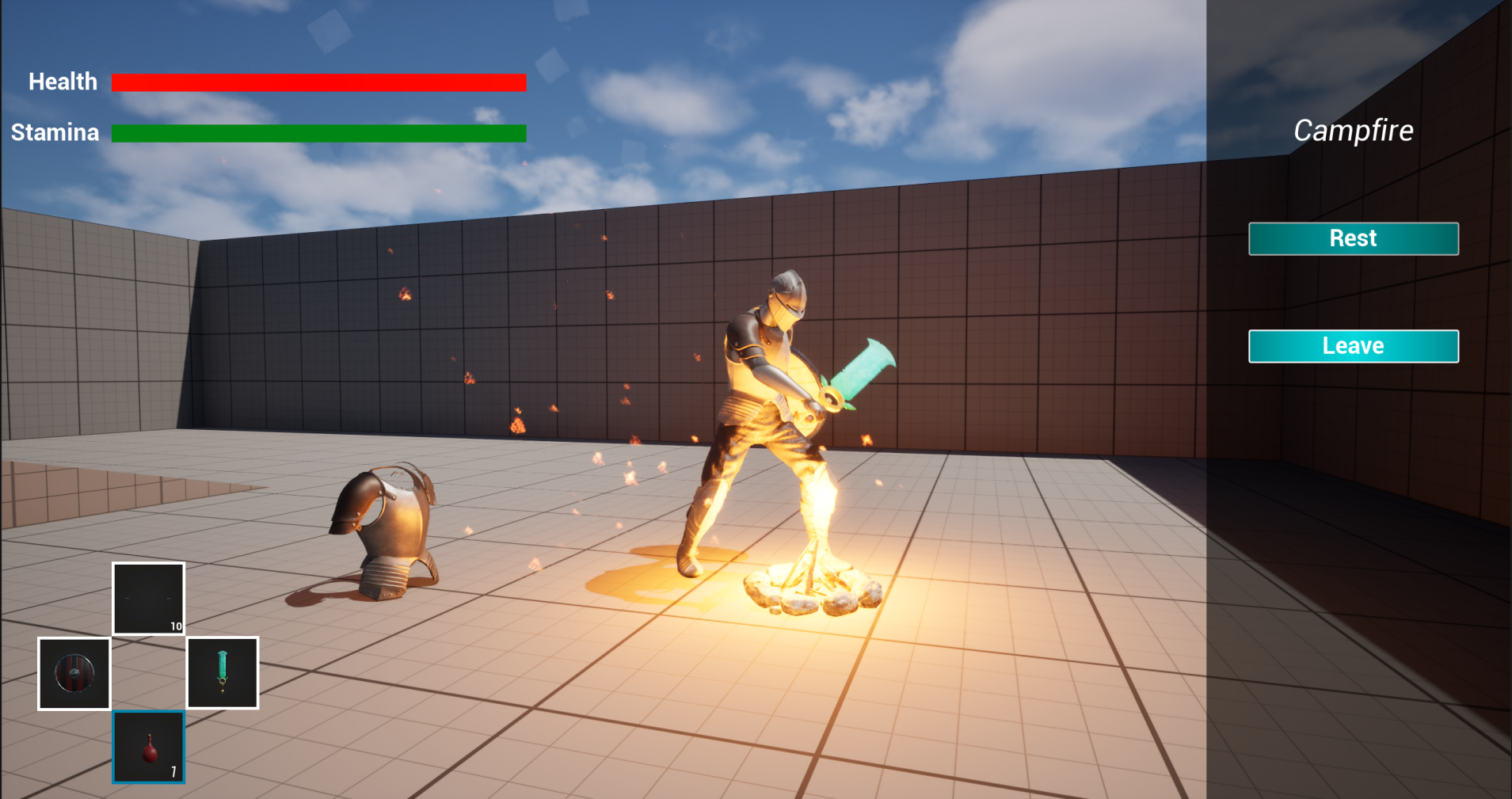 Campfire Rest System